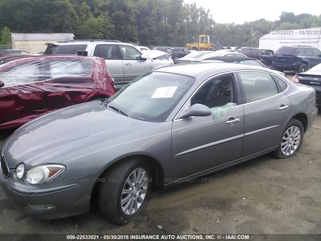 2G4WE587871202251 - 2007 BUICK LACROSSE CXS GRAY photo 6