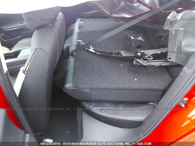 2HGFC1F79HH643225 - 2017 HONDA CIVIC EXL წითელი ფოტო 8