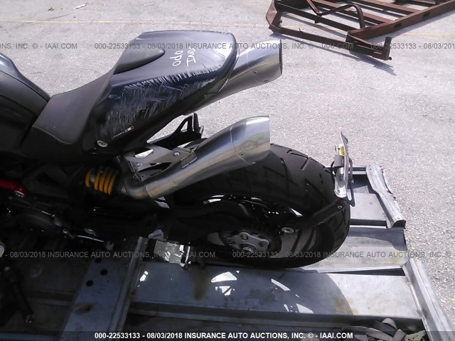 ZDM1RANN6DB069312 - 2013 DUCATI MONSTER 796 BLACK photo 6