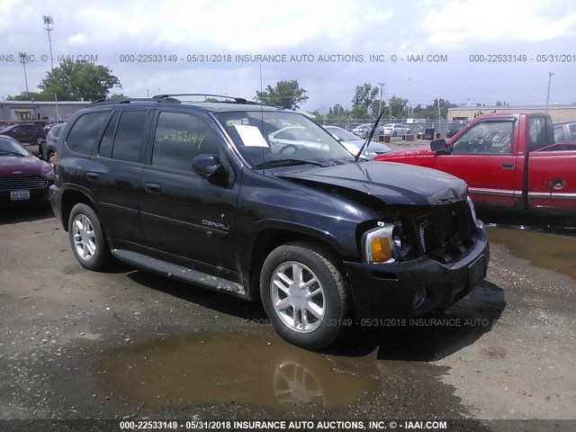 1GKET63M272244265 - 2007 GMC ENVOY DENALI BLACK photo 1