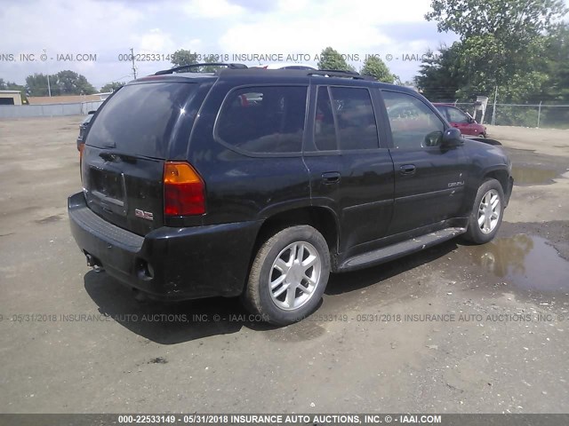 1GKET63M272244265 - 2007 GMC ENVOY DENALI BLACK photo 4