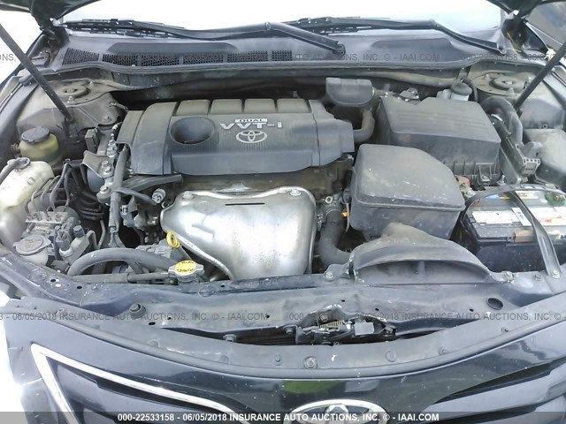 4T4BF3EK6AR007713 - 2010 TOYOTA CAMRY SE/LE/XLE 黑色 照片 10