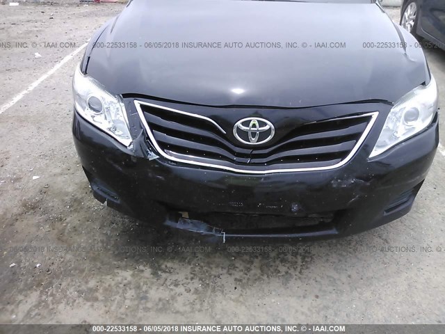 4T4BF3EK6AR007713 - 2010 TOYOTA CAMRY SE/LE/XLE 黑色 照片 6