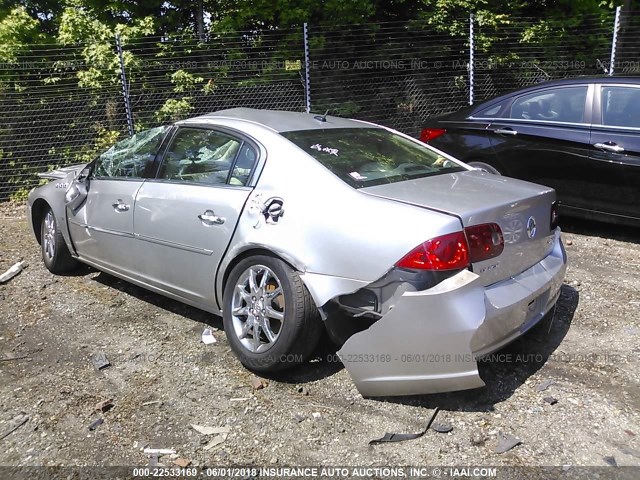 1G4HD572X6U199728 - 2006 BUICK LUCERNE CXL SILVER photo 3