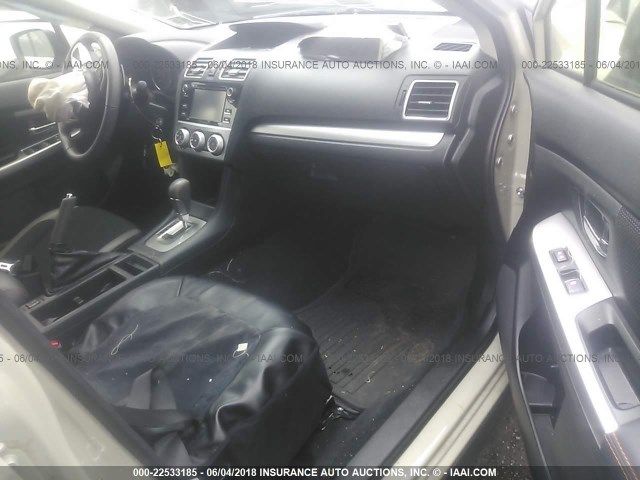 JF2GPABC2G8248755 - 2016 SUBARU CROSSTREK PREMIUM ბეჟი ფოტო 5