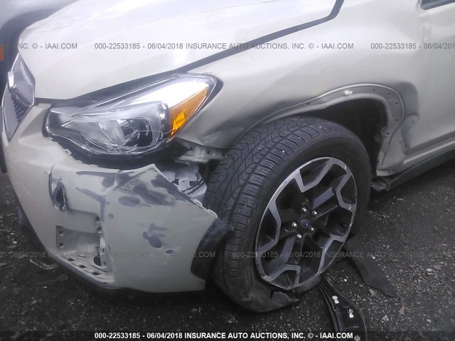 JF2GPABC2G8248755 - 2016 SUBARU CROSSTREK PREMIUM ბეჟი ფოტო 6