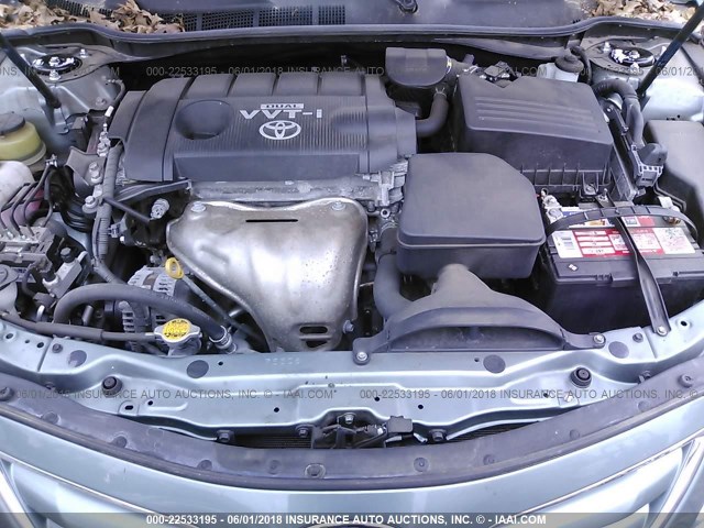 4T1BF3EK1AU537209 - 2010 TOYOTA CAMRY SE/LE/XLE 绿色 照片 10