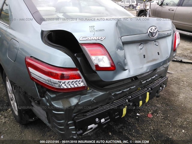 4T1BF3EK1AU537209 - 2010 TOYOTA CAMRY SE/LE/XLE 绿色 照片 6