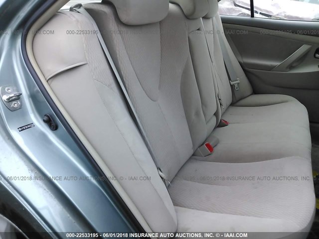 4T1BF3EK1AU537209 - 2010 TOYOTA CAMRY SE/LE/XLE 绿色 照片 8