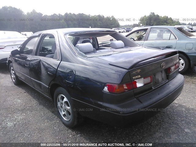 4T1BG22K7VU789046 - 1997 TOYOTA CAMRY CE/LE/XLE BLACK photo 3
