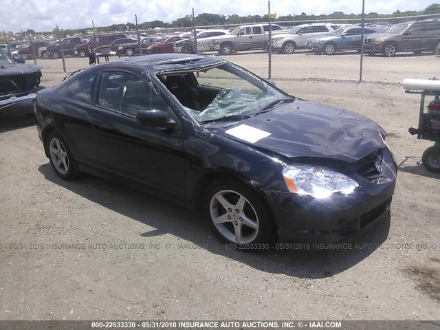 JH4DC54833C004907 - 2003 ACURA RSX BLACK photo 1