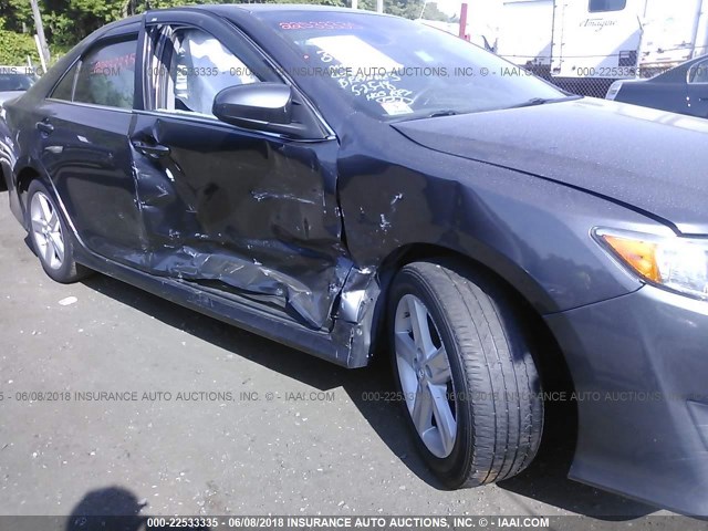 4T1BF1FK7EU800800 - 2014 TOYOTA CAMRY L/SE/LE/XLE 灰色 照片 6