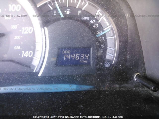 4T1BF1FK1CU174870 - 2012 TOYOTA CAMRY SE/LE/XLE BLACK photo 7