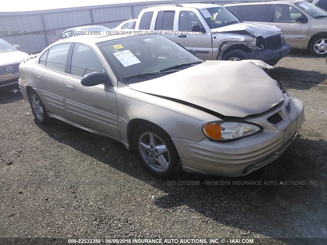 1G2NF52F92C109663 - 2002 PONTIAC GRAND AM SE1 GOLD photo 1