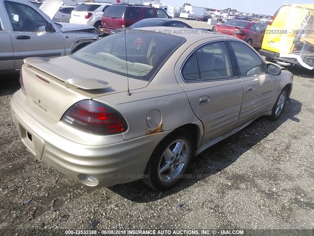 1G2NF52F92C109663 - 2002 PONTIAC GRAND AM SE1 GOLD photo 4