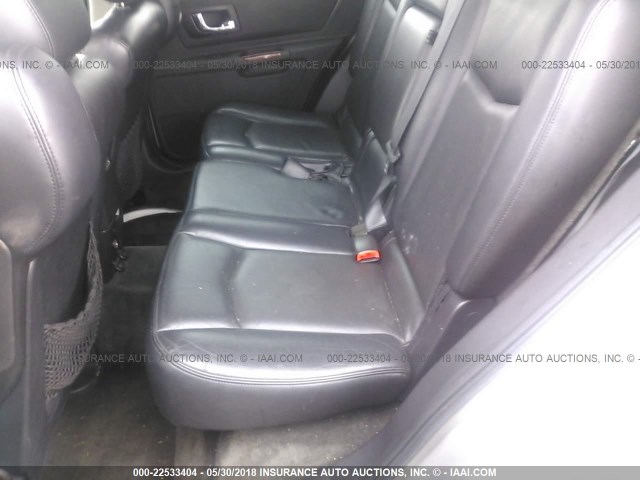 1GYDE63A840114466 - 2004 CADILLAC SRX SILVER photo 8