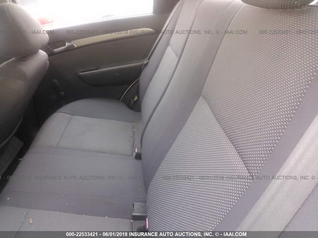 KL1TD56657B147947 - 2007 CHEVROLET AVEO LS WHITE photo 8