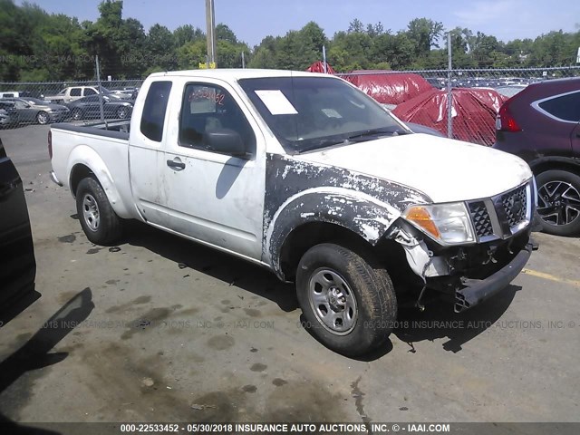 1N6BD06T16C407747 - 2006 NISSAN FRONTIER KING CAB XE WHITE photo 1