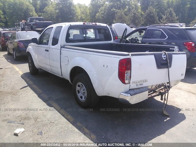 1N6BD06T16C407747 - 2006 NISSAN FRONTIER KING CAB XE WHITE photo 3
