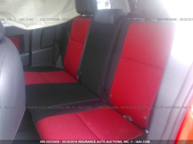 JTEBU4BF5CK131273 - 2012 TOYOTA FJ CRUISER RED photo 8