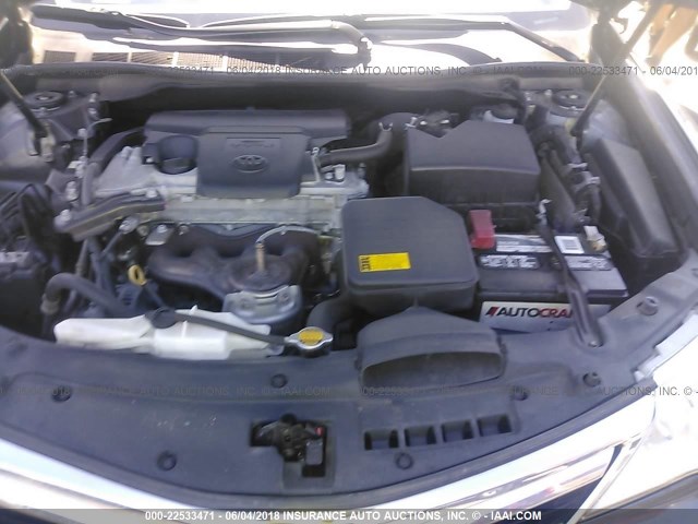 4T4BF1FK0CR266428 - 2012 TOYOTA CAMRY SE/LE/XLE 灰色 照片 10