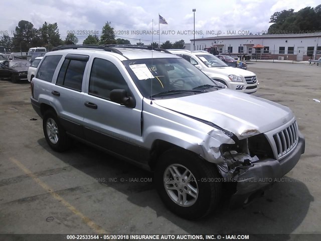 1J4GW48N64C402964 - 2004 JEEP GRAND CHEROKEE LAREDO/COLUMBIA/FREEDOM 银色 照片 1