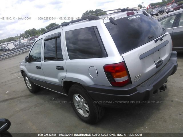1J4GW48N64C402964 - 2004 JEEP GRAND CHEROKEE LAREDO/COLUMBIA/FREEDOM 银色 照片 3