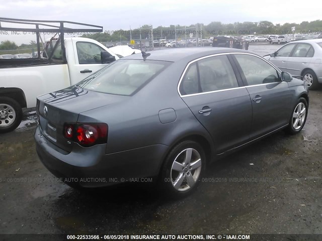 3VWRM71K29M007060 - 2009 VOLKSWAGEN JETTA SE/SEL GRAY photo 4