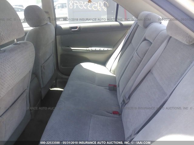 4T1BE32K24U871874 - 2004 TOYOTA CAMRY LE/XLE/SE GOLD photo 8