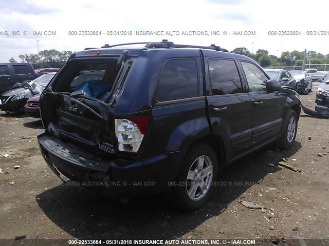 1J4GS48K85C656405 - 2005 JEEP GRAND CHEROKEE LAREDO/COLUMBIA/FREEDOM 蓝色 照片 4