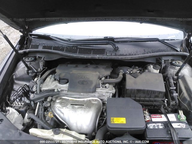 4T1BF1FK8EU808937 - 2014 TOYOTA CAMRY L/SE/LE/XLE 灰色 照片 10