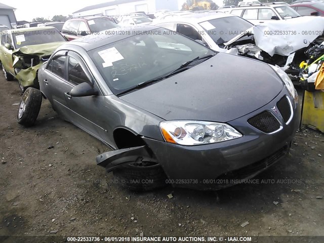 1G2ZG58N274237712 - 2007 PONTIAC G6 SE GRAY photo 1