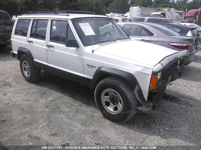 1J4FT68S3TL236813 - 1996 JEEP CHEROKEE SPORT/CLASSIC თეთრი ფოტო 1