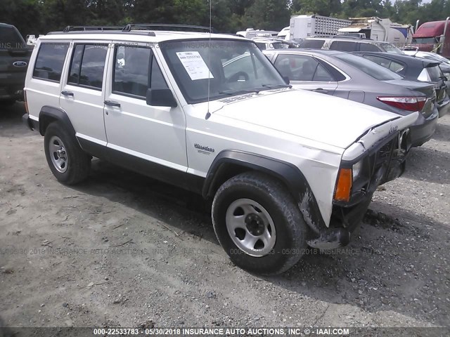 1J4FT68S3TL236813 - 1996 JEEP CHEROKEE SPORT/CLASSIC WHITE photo 1