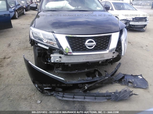 5N1AR2MM8EC682517 - 2014 NISSAN PATHFINDER S/SV/SL/PLATINUM BLACK photo 6