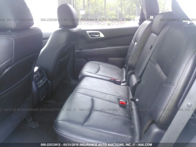 5N1AR2MM8EC682517 - 2014 NISSAN PATHFINDER S/SV/SL/PLATINUM 黑色 照片 8