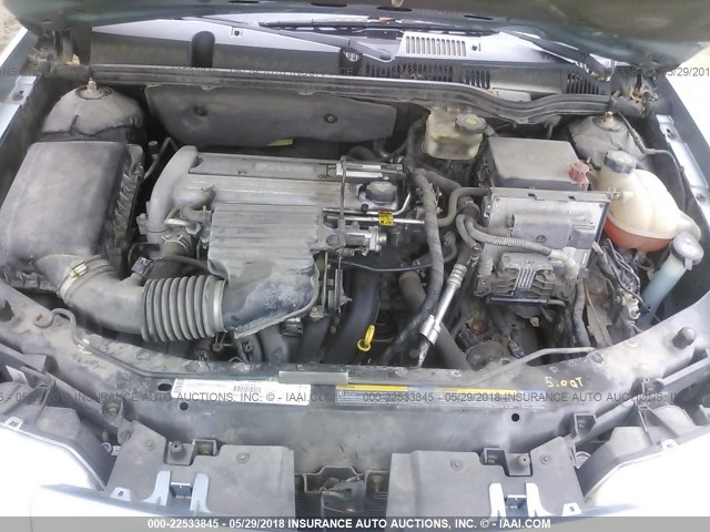 1G8AL52FX3Z111000 - 2003 SATURN ION LEVEL 3 Light Blue photo 10