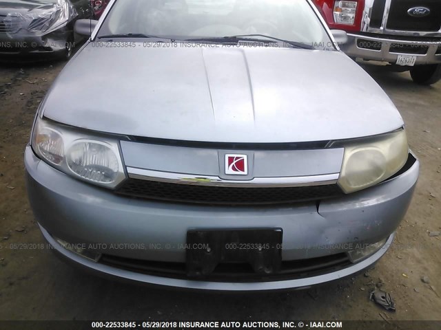 1G8AL52FX3Z111000 - 2003 SATURN ION LEVEL 3 Light Blue photo 6