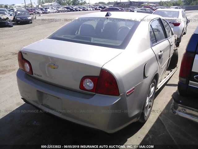 1G1ZB5E09CF169726 - 2012 CHEVROLET MALIBU LS TAN photo 4