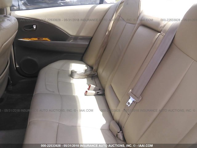 1N4AL11D12C149432 - 2002 NISSAN ALTIMA S/SL BURGUNDY photo 8