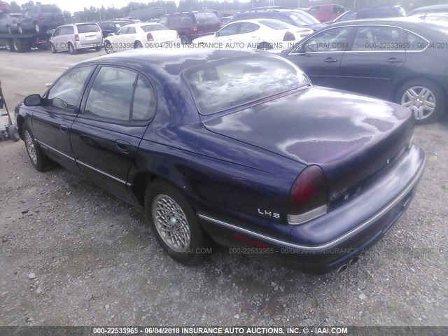 2C3HC56F5VH647374 - 1997 CHRYSLER LHS PURPLE photo 3