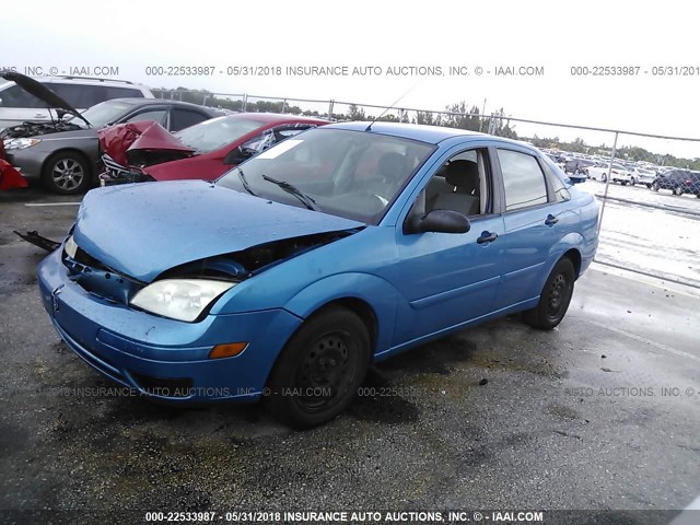 1FAFP34N67W279643 - 2007 FORD FOCUS ZX4/S/SE/SES 蓝色 照片 2