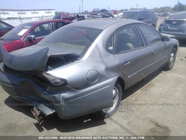 1FAFP55234G184947 - 2004 FORD TAURUS SES TAN photo 4