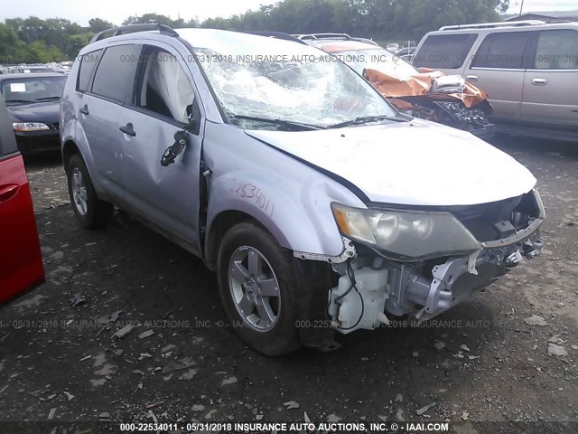 JA4MS31X27Z012398 - 2007 MITSUBISHI OUTLANDER ES/LS Gümüş foto 1