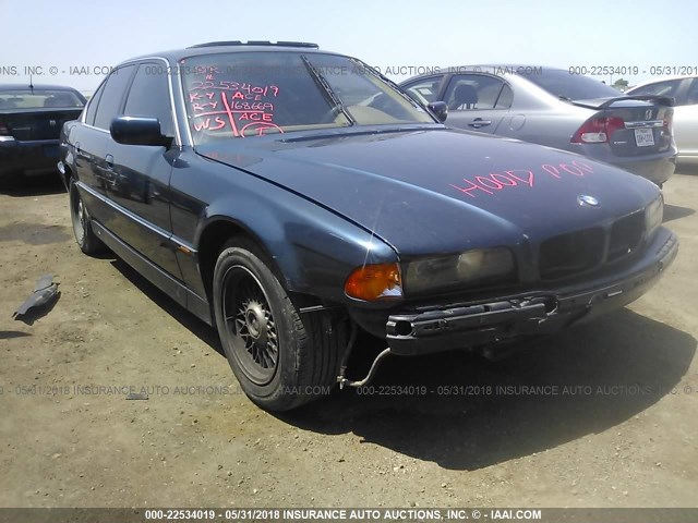 WBAGF632XSDH02805 - 1995 BMW 740 I AUTOMATIC BLACK photo 1
