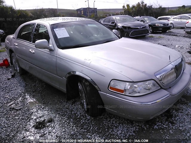 2LNBL8CV5AX611372 - 2010 LINCOLN TOWN CAR SIGNATURE LIMITED TAN photo 1