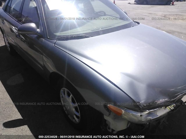 2G4WS52J551110735 - 2005 BUICK CENTURY CUSTOM GRAY photo 1