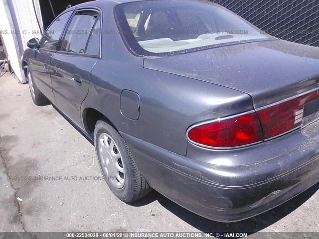 2G4WS52J551110735 - 2005 BUICK CENTURY CUSTOM GRAY photo 3