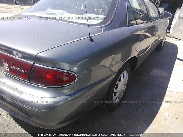 2G4WS52J551110735 - 2005 BUICK CENTURY CUSTOM GRAY photo 4