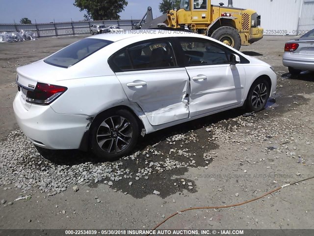 19XFB2F98DE017678 - 2013 HONDA CIVIC EXL 白色 照片 4